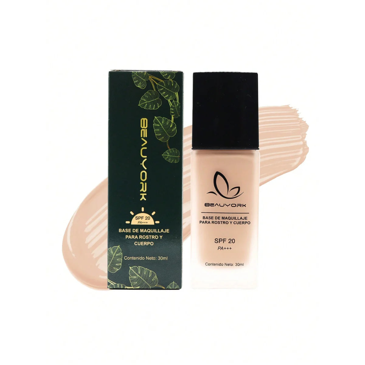 Base de Maquillaje con Protección Solar SPF20 PA+++ | BeauYork