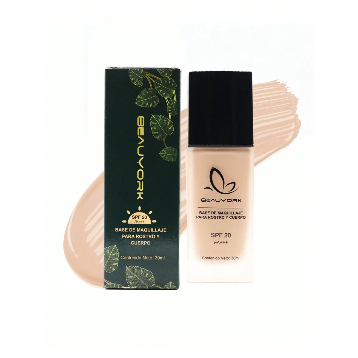 Base de Maquillaje con Protección Solar SPF20 PA+++ | BeauYork