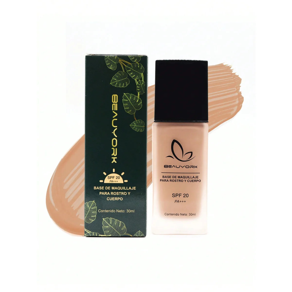 Base de Maquillaje con Protección Solar SPF20 PA+++ | BeauYork