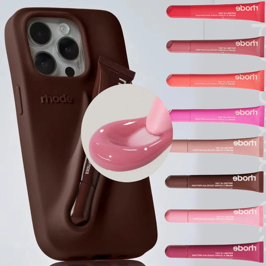 Nueva Funda de Bálsamo Labial para Teléfono – Brillo Hidratante de Labios