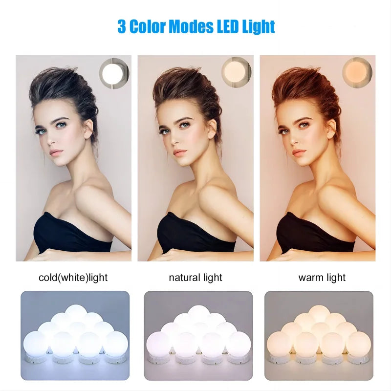 💡 Luces LED para Espejo